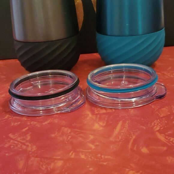 Ello Stainless Steel 12 0z. Travel Mug Set of 2 - Picture 5 of 6